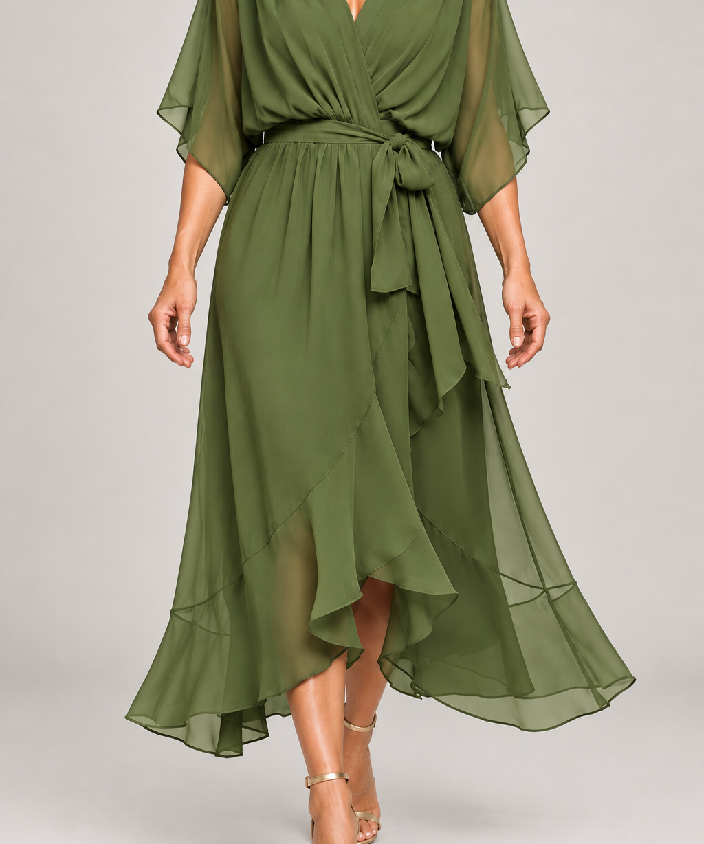 Zsófia – Sifon Ruha V-Kivágással