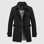 Zoltán vintage ballonkabát – elölnézet