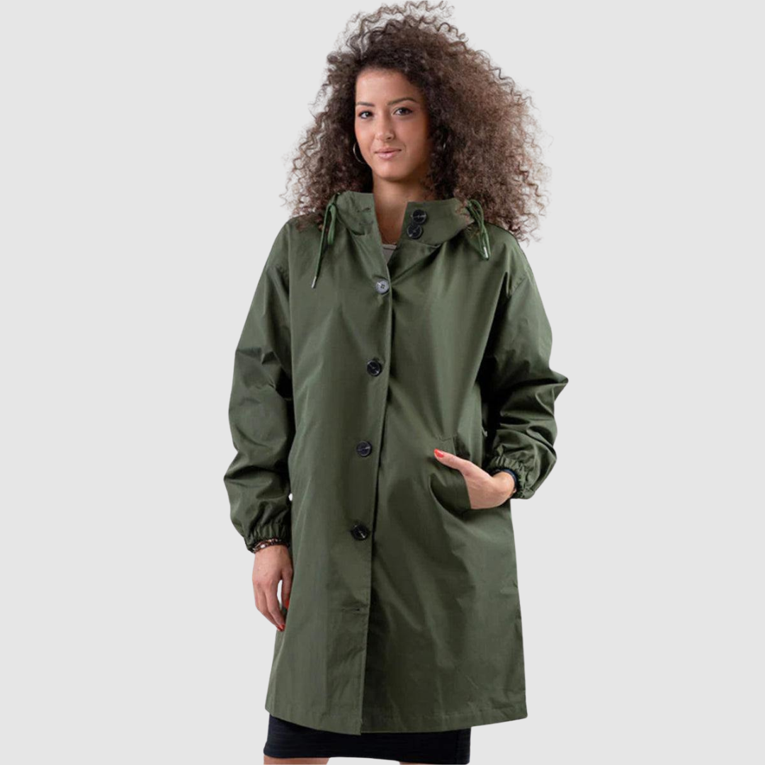 Jázmin oversize vízálló dzseki – hátulnézet 2