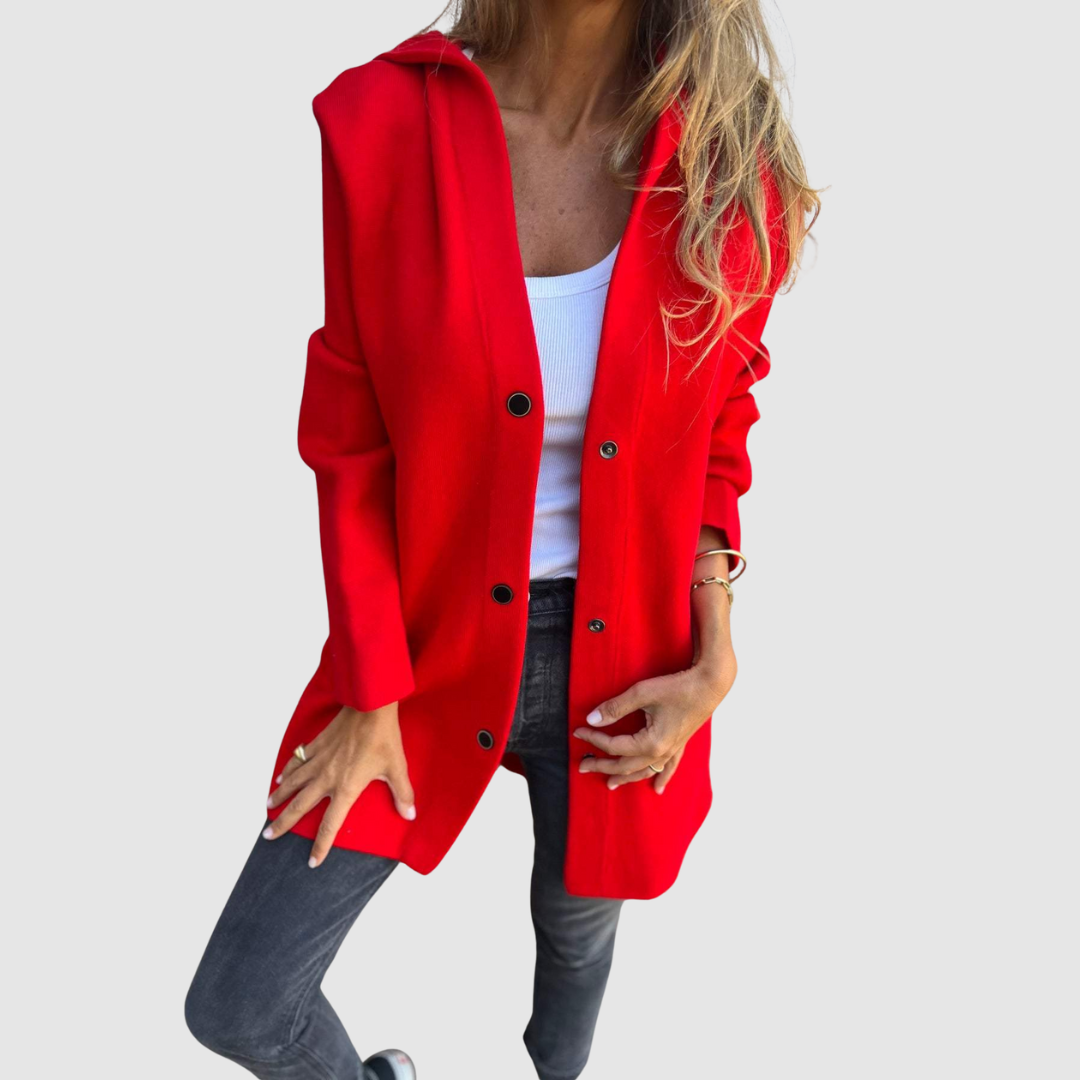 Emese elegáns kabát – elölnézet