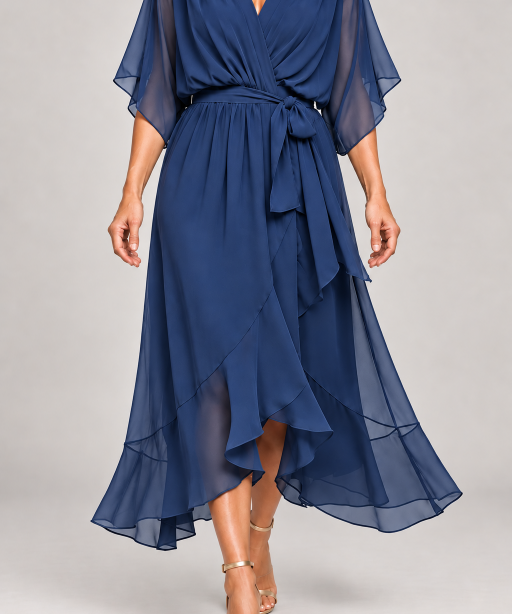Zsófia – Sifon Ruha V-Kivágással