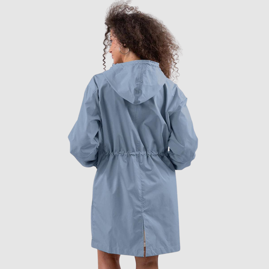 Jázmin oversize vízálló dzseki – viselet közben 3