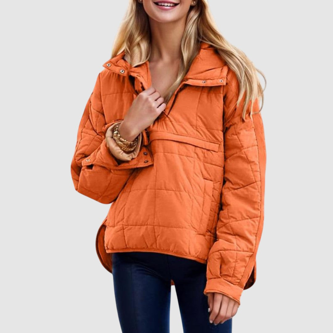 Dalma oversize kapucnis pulóver – teljes megjelenés