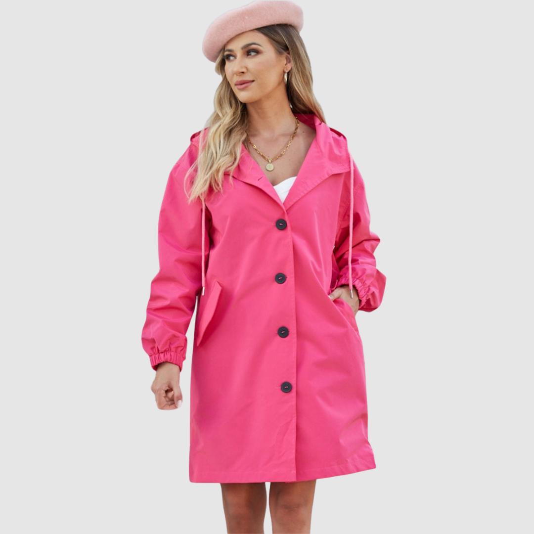 Jázmin oversize vízálló dzseki – részletfotó