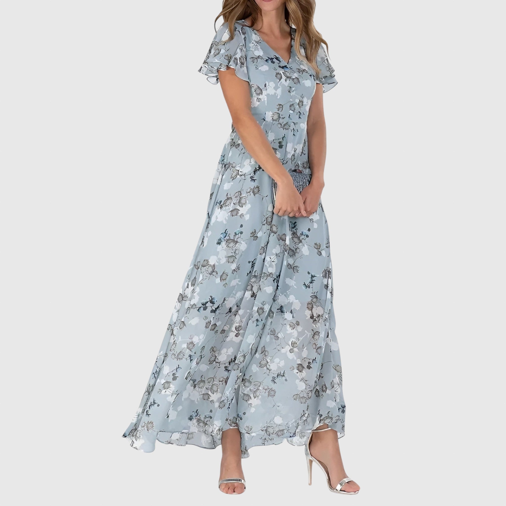 Szerencs elegáns ruha – közelről