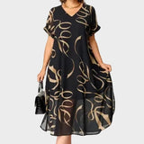 Lena - Elegancka Sukienka Wiosenno-Letnia