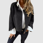 Szeréna rövid elegáns kabátka – oldalnézet