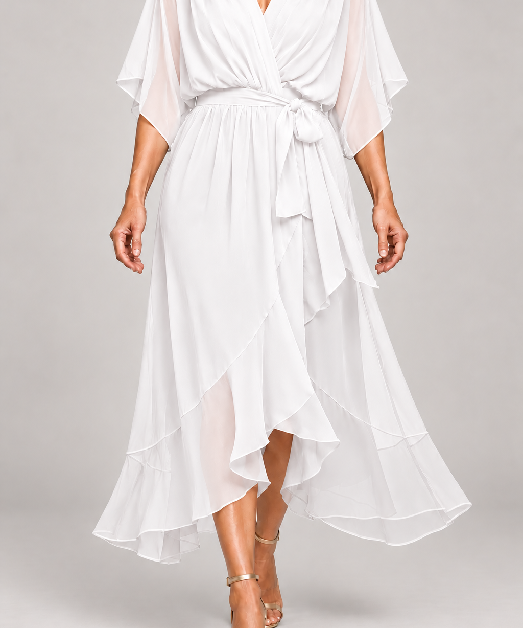 Zsófia – Sifon Ruha V-Kivágással