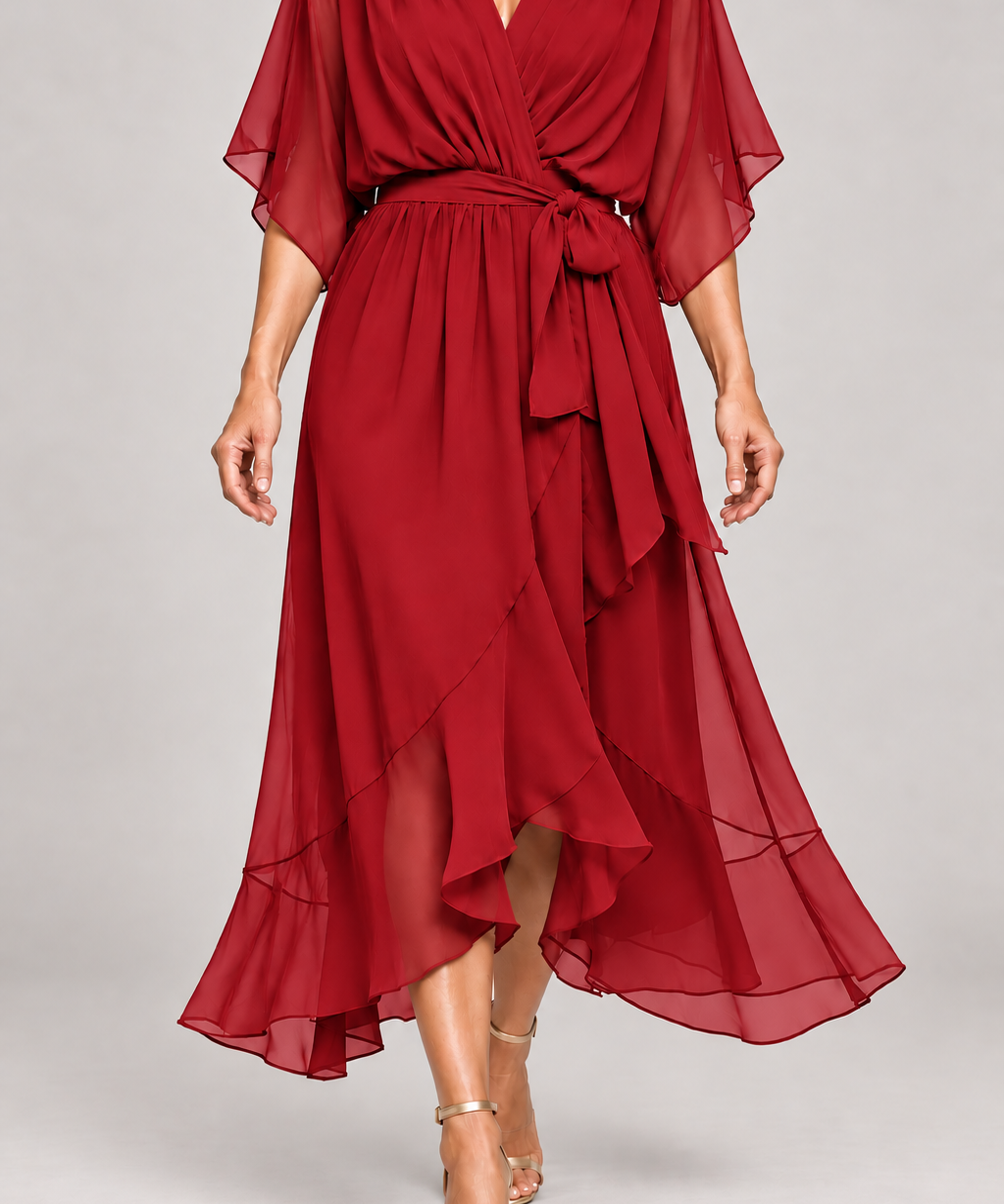 Zsófia – Sifon Ruha V-Kivágással