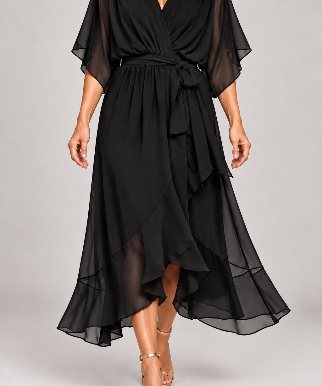 Zsófia – Sifon Ruha V-Kivágással