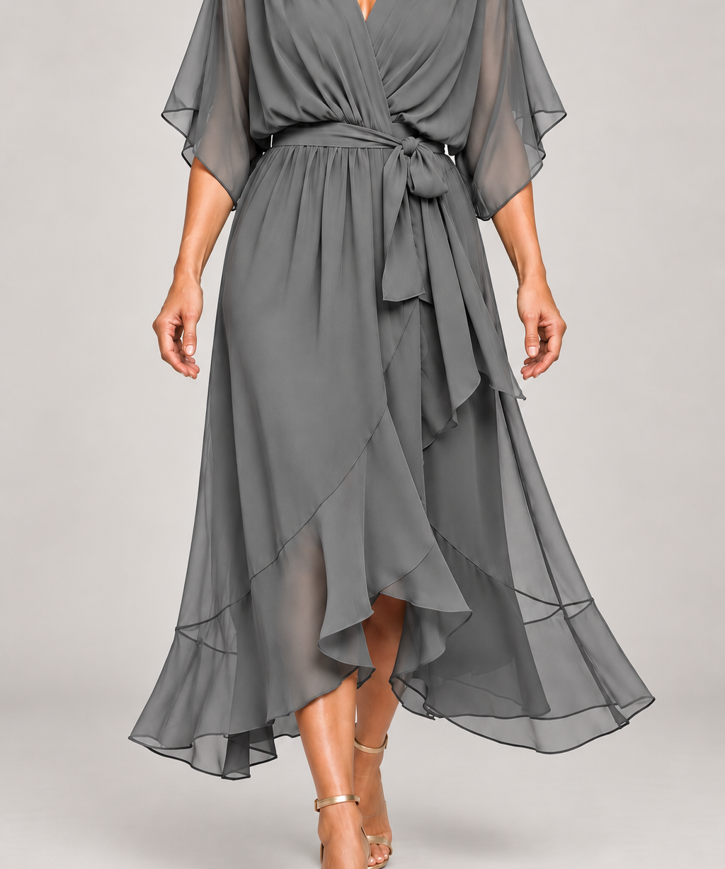 Zsófia – Sifon Ruha V-Kivágással