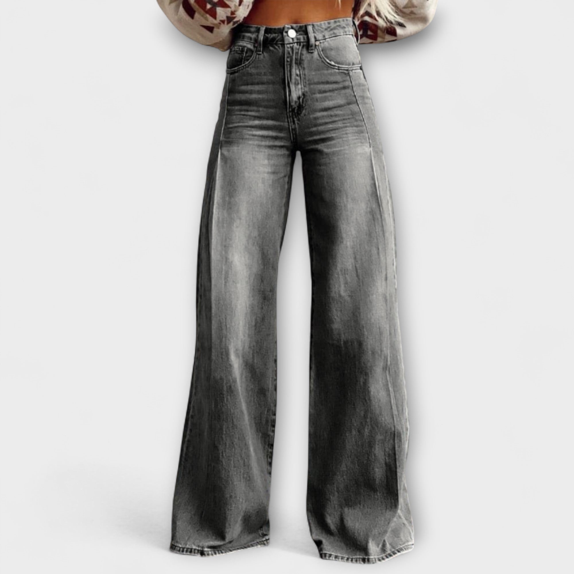 Villő boho vintage nadrág – stílusfotó