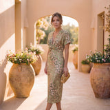 Giulia – Elegancka sukienka z lekkiej i płynnej tkaniny