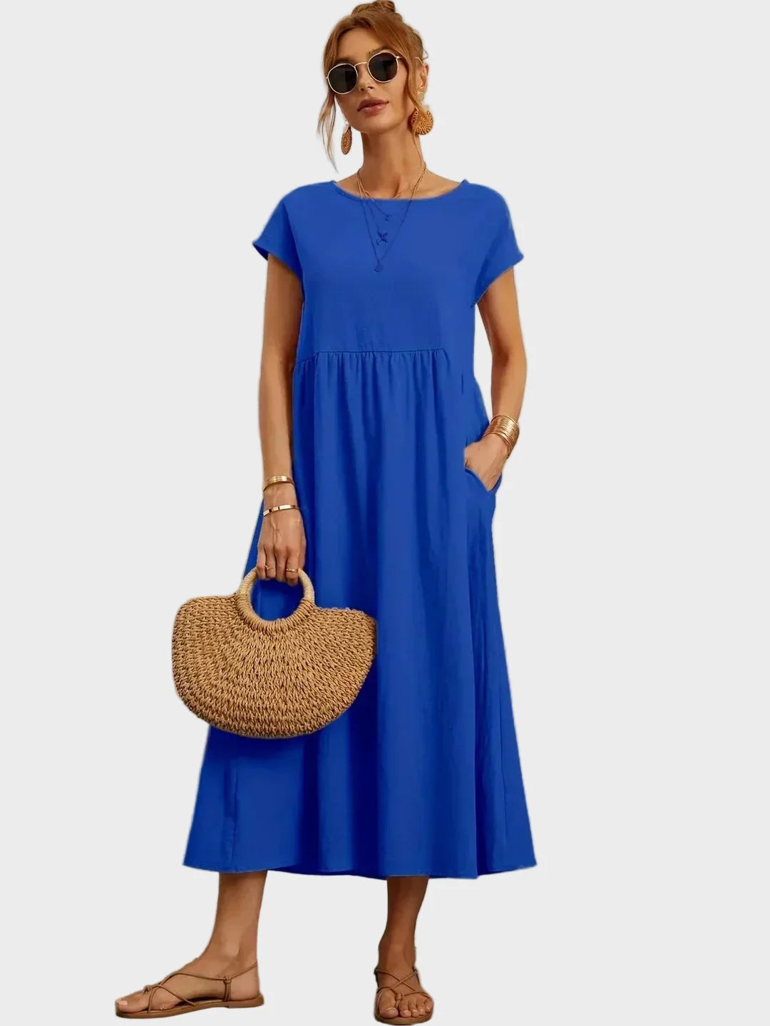 Csernely – Midi ruha elegáns stílusban 20