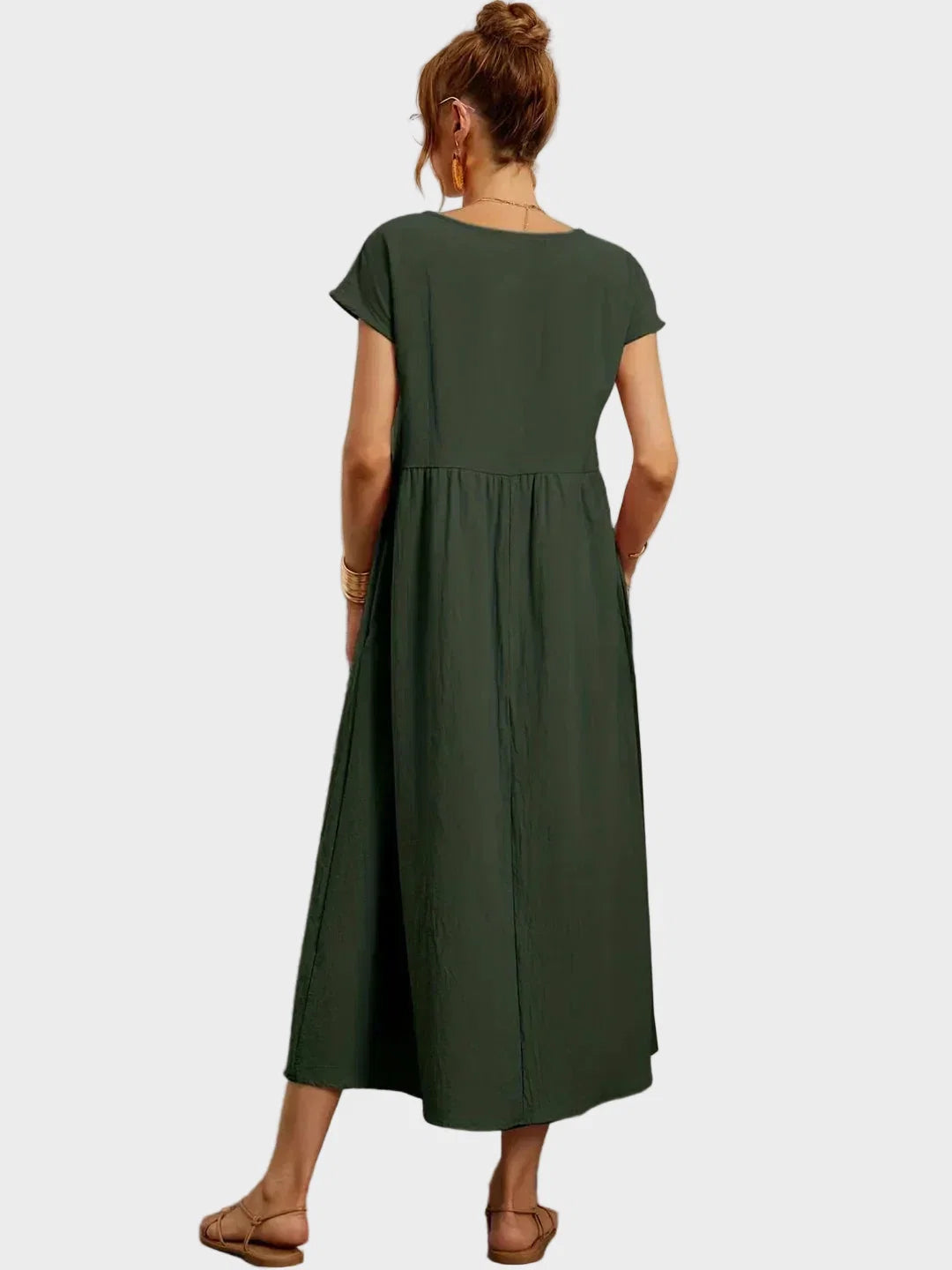 Csernely – Midi ruha elegáns stílusban 15