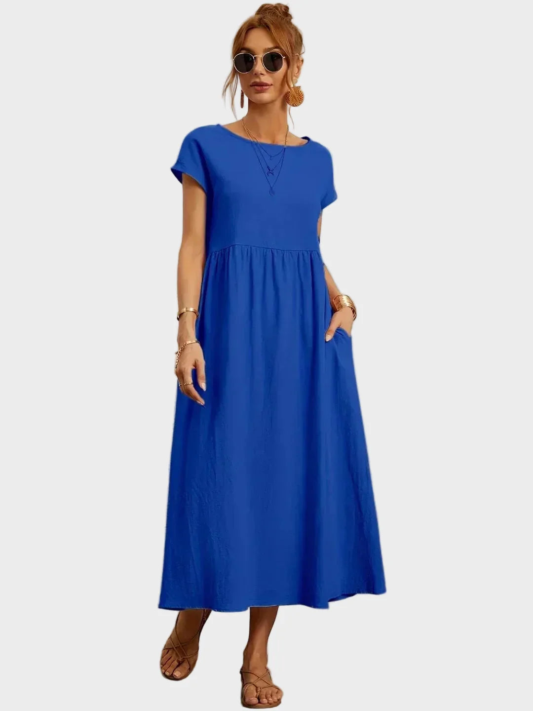 Csernely – Midi ruha elegáns stílusban 6