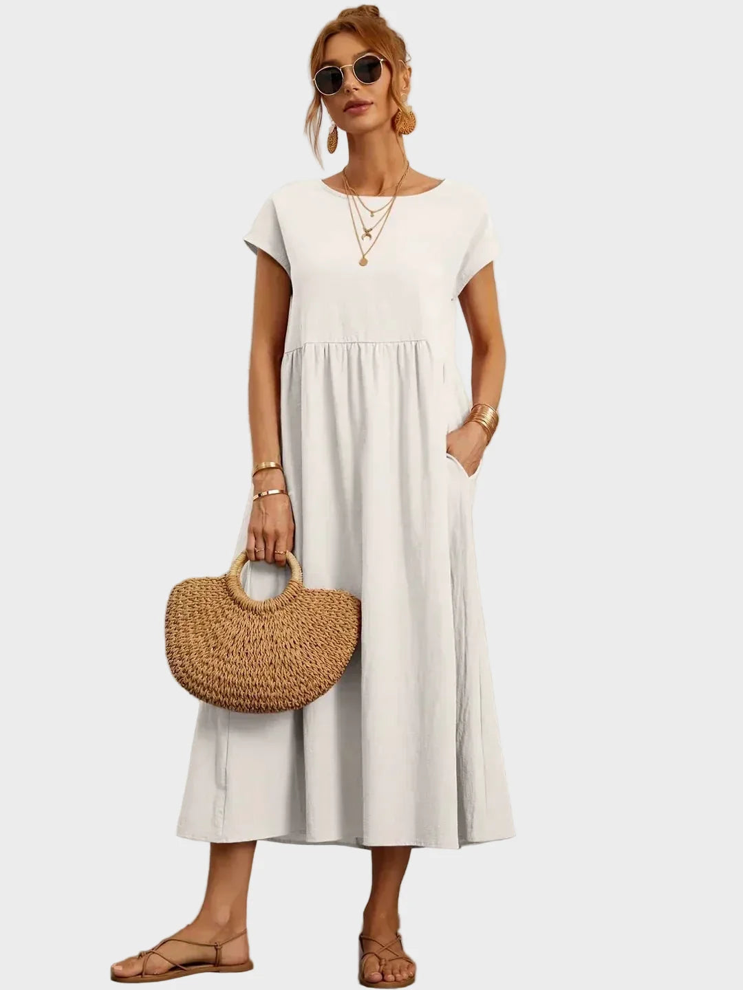 Csernely – Midi ruha elegáns stílusban 1