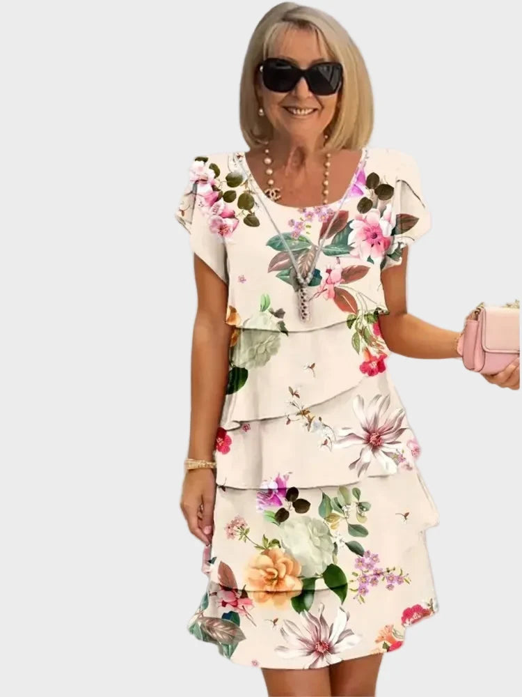 Sárospatakhely elegáns lenge ruha fodrokkal