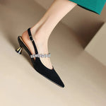 Kisbárkány slingback cipő – szabás és fazon | ADÉL Budapest