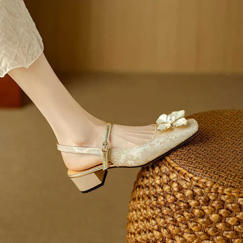 Hidegkút slingback cipő – felülnézet | ADÉL Budapest