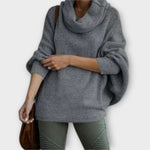 Berta elegáns pulóver – részletfotó