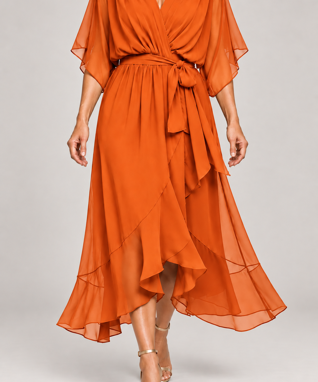Zsófia – Sifon Ruha V-Kivágással