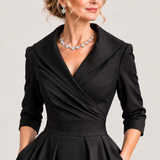 Viktória – Gallérdíszes Midi Ruha