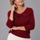 Bernadetta – Puha és Elegáns Pulóver Masnival
