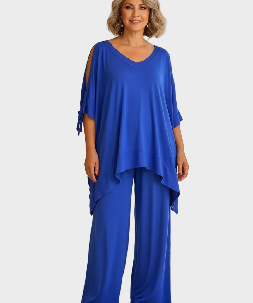 Panna – casual chic szett, elölnézet