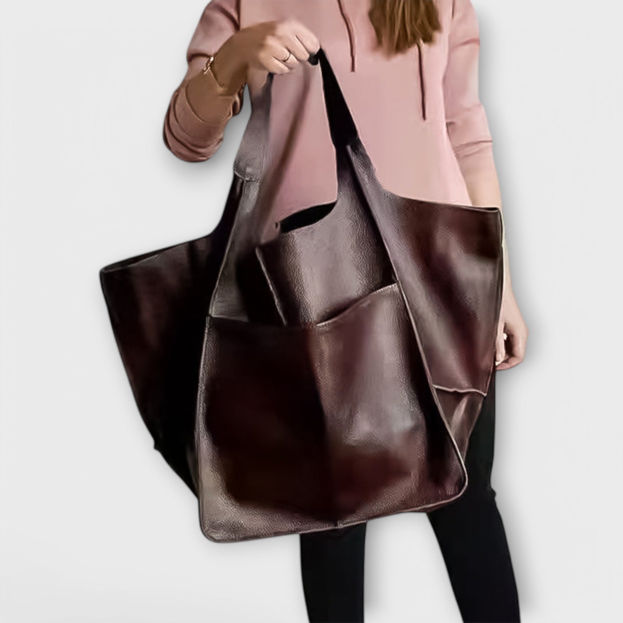 Zsanett oversize hétvégi táska – részletfotó